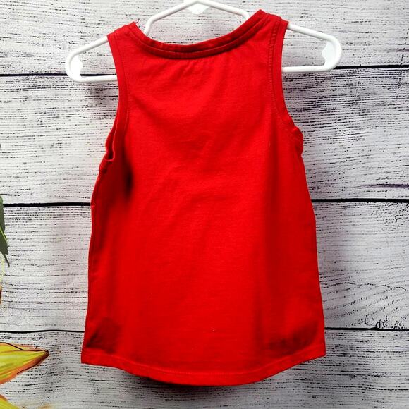 Cat & Jack Patriotic Tank Top Size 2T - Picture 4 of 4